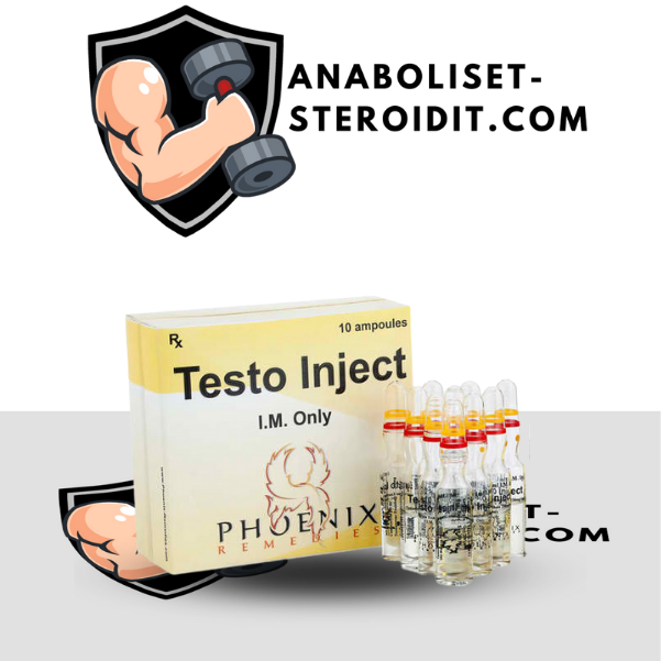 Testo Inject 10 ampullit (375mg/ml)