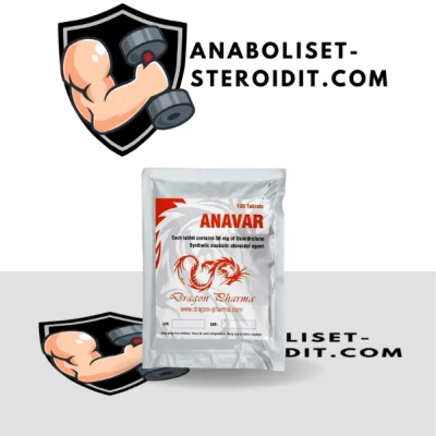 Anavar 50 50mg (100 pillereitä)